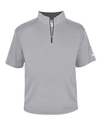 Badger Men's B-Core Short Sleeve Quarter-Zip 4199