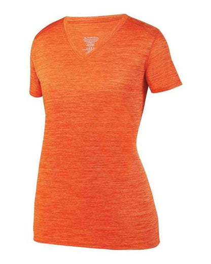 Augusta Sportswear Women's Shadow Tonal Heather Training V-Neck T-Shirt 2902
