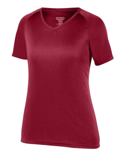 Augusta Sportswear Women's Attain Wicking V-Neck T-Shirt 2792