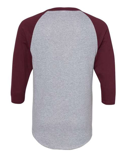 Augusta Sportswear Unisex Three-Quarter Raglan Sleeve Baseball Jersey T-Shirt 4420
