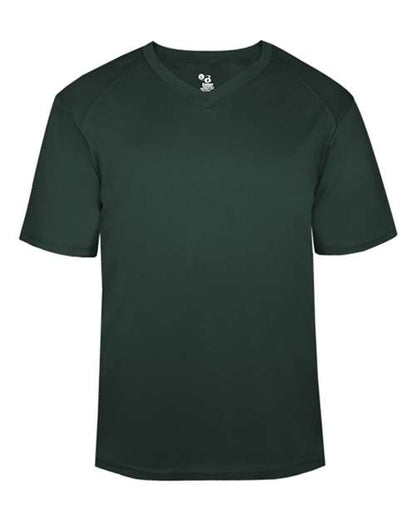 Badger Men's B-Core V-Neck T-Shirt 4124