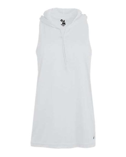 Badger Women's B-Core Racerback Hooded Tank Top 4111