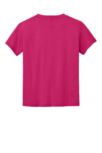 Gildan Youth DryBlend 50 Cotton/50 Poly T-Shirt.  8000B