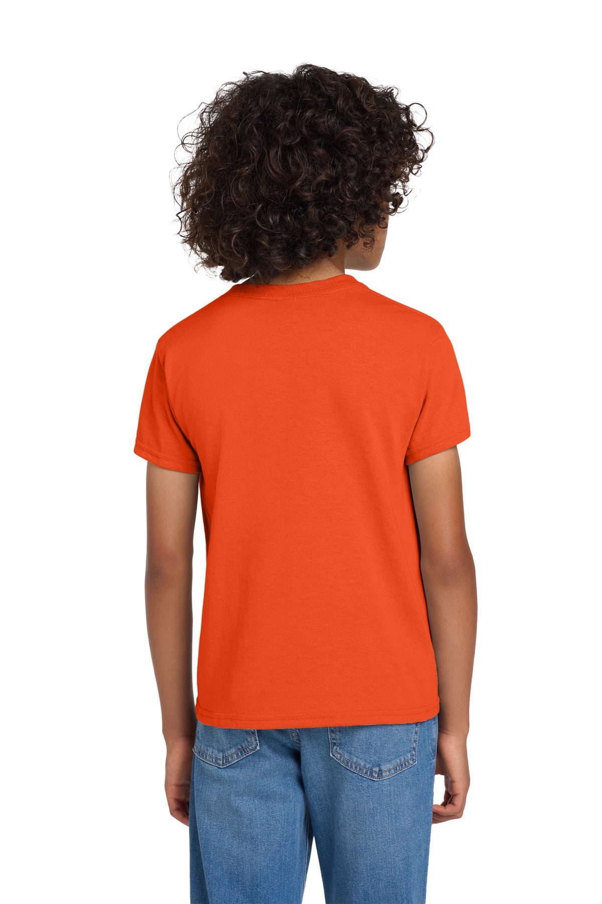 Gildan Youth DryBlend 50 Cotton/50 Poly T-Shirt.  8000B