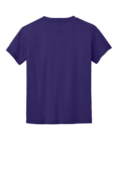 Gildan Youth DryBlend 50 Cotton/50 Poly T-Shirt.  8000B