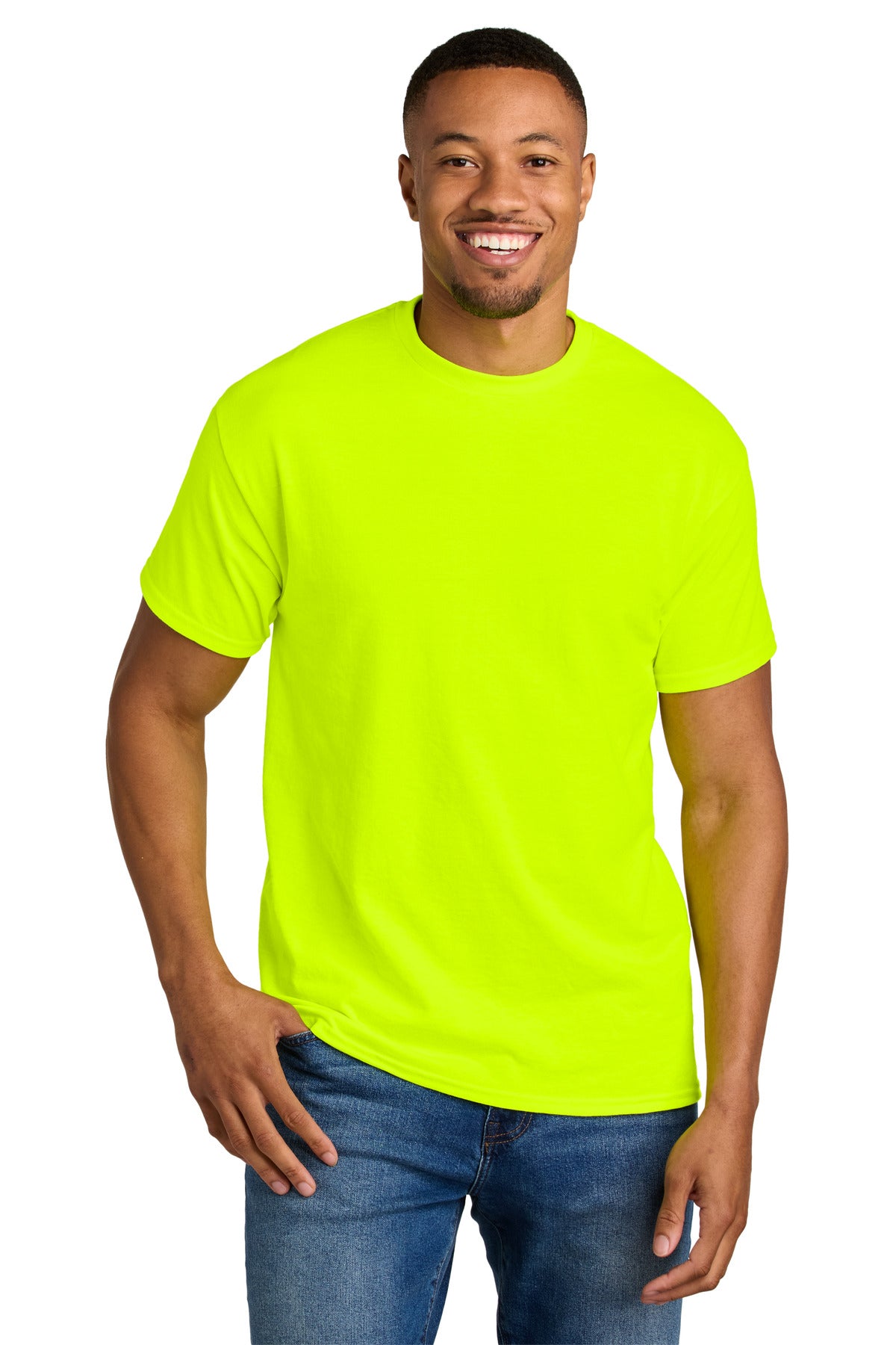 Gildan DryBlend 50 Cotton/50 Poly T-Shirt. 8000