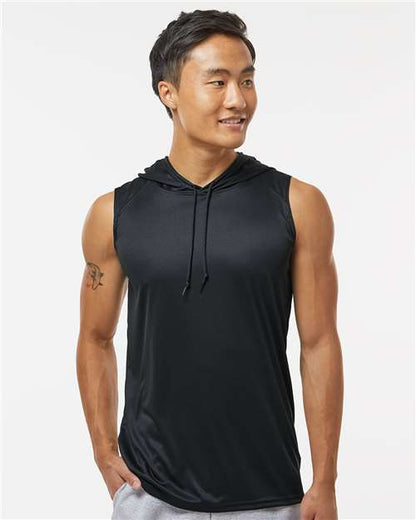 Badger Men's B-Core Sleeveless Hooded T-Shirt 4108