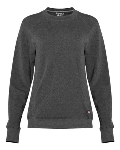 Badger Women's FitFlex French Terry Crewneck Sweatshirt 1041