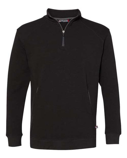 Badger Men's FitFlex French Terry Quarter-Zip Pullover 1060
