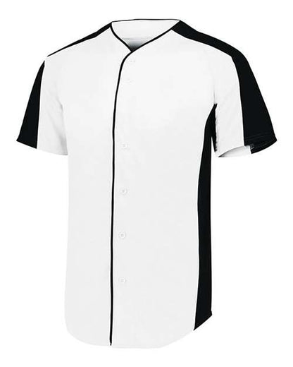 Augusta Sportswear Men's Full Button Baseball Jersey 1655