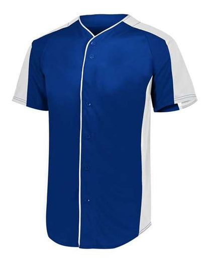 Augusta Sportswear Youth Full Button Baseball Jersey 1656