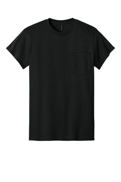 Gildan - DryBlend 50 Cotton/50 Poly Pocket T-Shirt. 8300