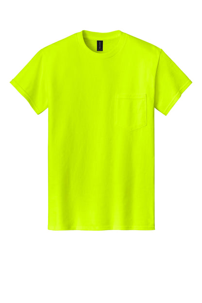 Gildan - DryBlend 50 Cotton/50 Poly Pocket T-Shirt. 8300