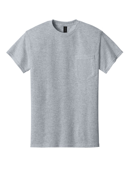 Gildan - DryBlend 50 Cotton/50 Poly Pocket T-Shirt. 8300