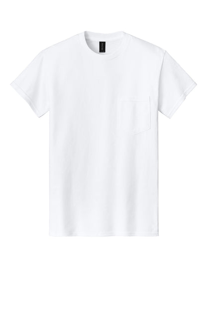 Gildan - DryBlend 50 Cotton/50 Poly Pocket T-Shirt. 8300