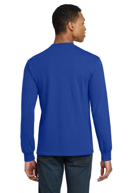Gildan - DryBlend 50 Cotton/50 Poly Long Sleeve T-Shirt. 8400