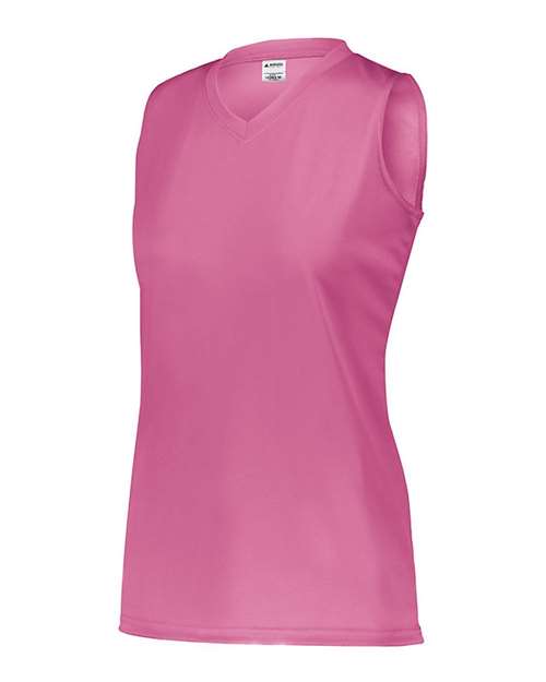 Augusta Sportswear Girls' Sleeveless Wicking Attain Jersey 4795