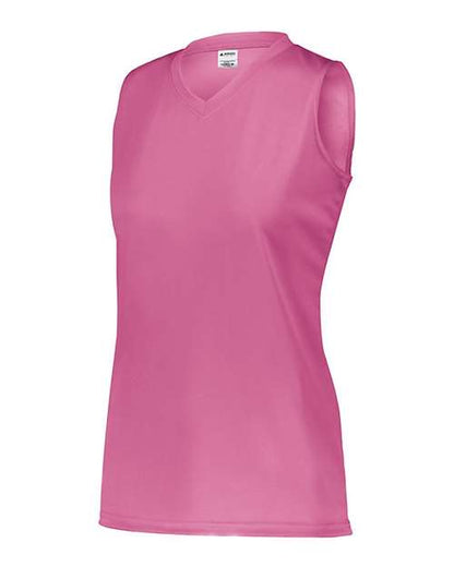 Augusta Sportswear Girls' Sleeveless Wicking Attain Jersey 4795