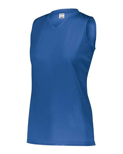 Augusta Sportswear Girls' Sleeveless Wicking Attain Jersey 4795