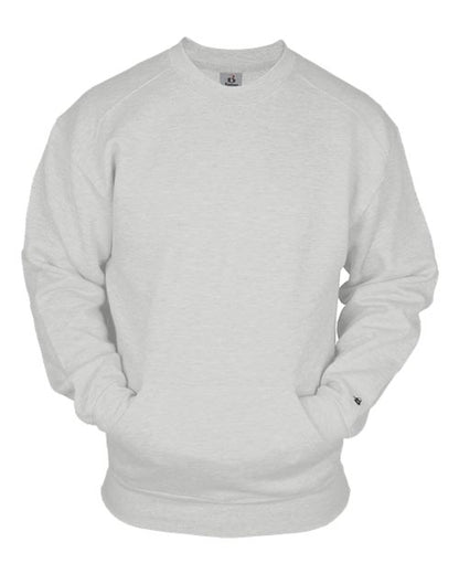 Badger Unisex Pocket Crewneck Sweatshirt 1252