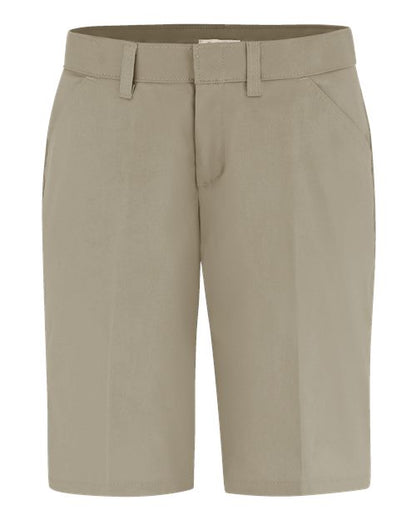 Dickies Women's Flat Front Shorts FR22