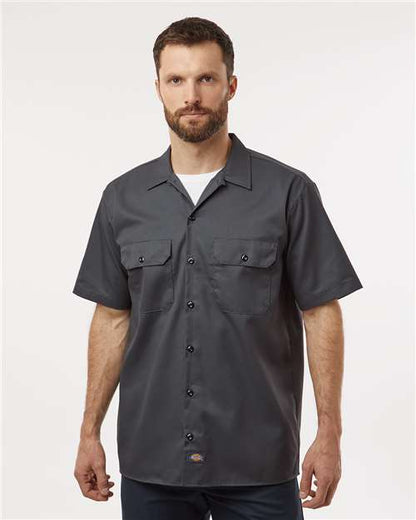 Dickies Men's Tall Short Sleeve Work Shirt 2574T