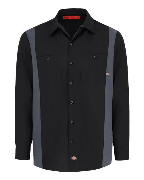 Dickies Men's Industrial Colorblocked Long Sleeve Shirt 5524