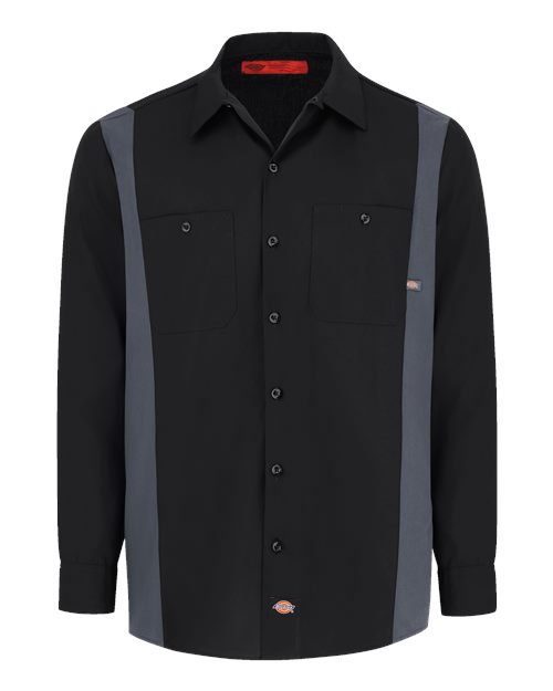Dickies Men's Tall Industrial Colorblocked Long Sleeve Shirt 5524T