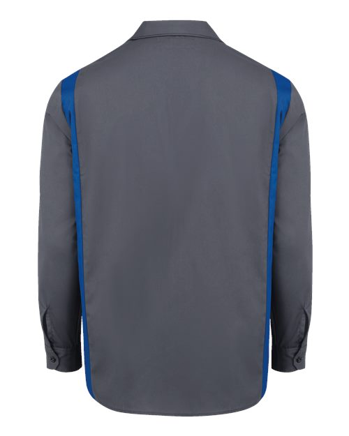 Dickies Men's Tall Industrial Colorblocked Long Sleeve Shirt 5524T