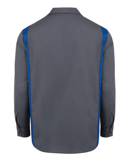 Dickies Men's Tall Industrial Colorblocked Long Sleeve Shirt 5524T