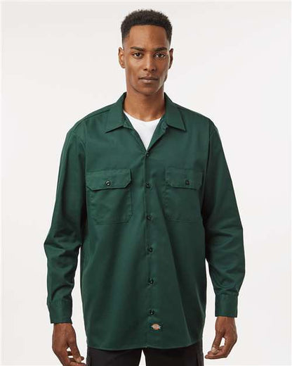 Dickies Men's Long Sleeve Work Shirt 5574