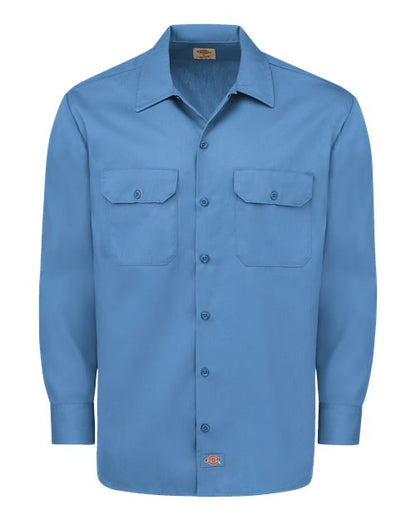 Dickies Men's Tall Long Sleeve Work Shirt 5574T