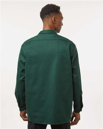 Dickies Men's Tall Long Sleeve Work Shirt 5574T