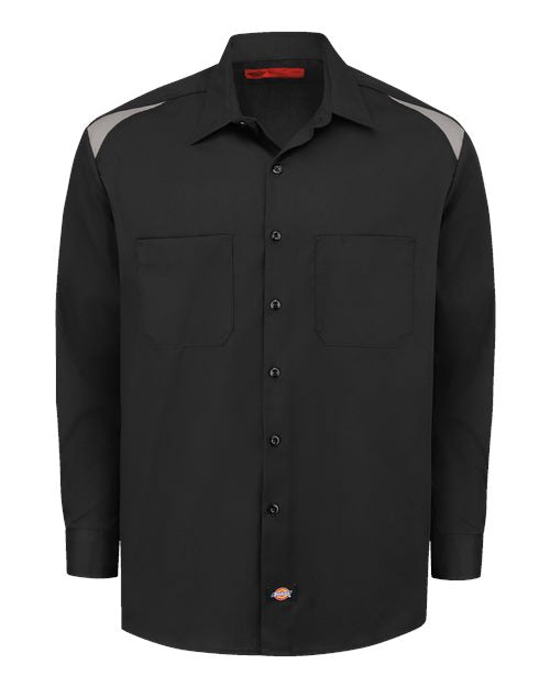 Dickies Men's Tall Long Sleeve Performance Team Shirt 6605T