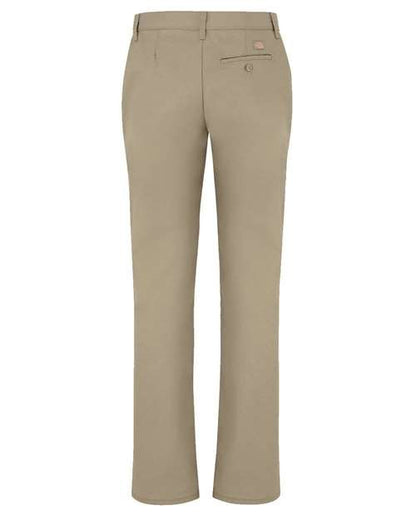 Dickies Women's Extended Sizes Industrial Flat Front Pants FP92EXT