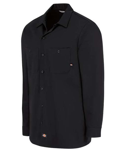 Dickies Men's Industrial Cotton Long Sleeve Work Shirt L307