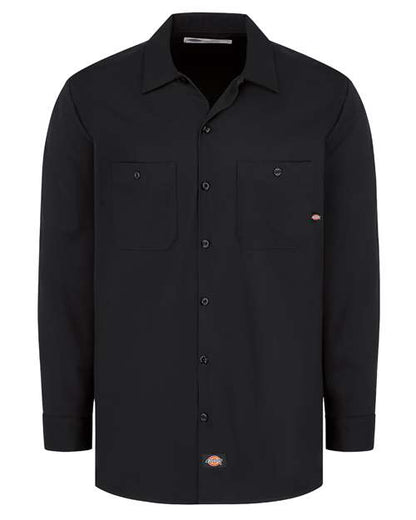 Dickies Men's Industrial Cotton Long Sleeve Work Shirt L307