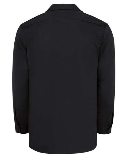 Dickies Men's Tall Industrial Cotton Long Sleeve Work Shirt L307T