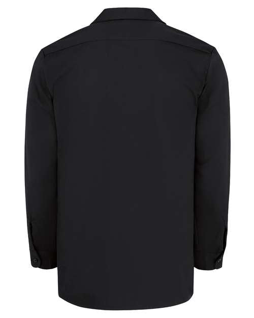 Dickies Men's Tall Industrial Cotton Long Sleeve Work Shirt L307T