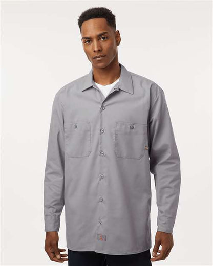 Dickies Men's Industrial Long Sleeve Work Shirt L535