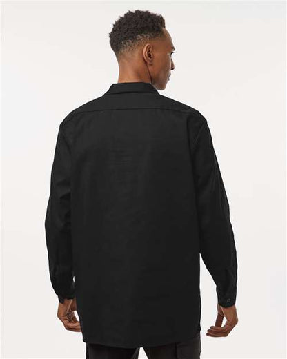 Dickies Men's Tall Industrial Long Sleeve Work Shirt L535T