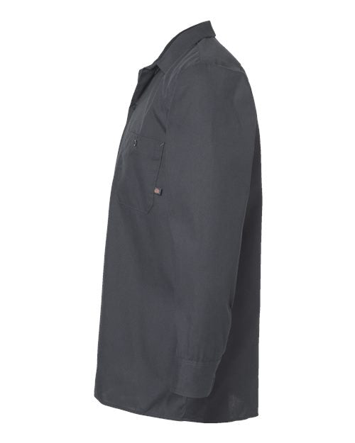 Dickies Men's Tall Industrial Long Sleeve Work Shirt L535T
