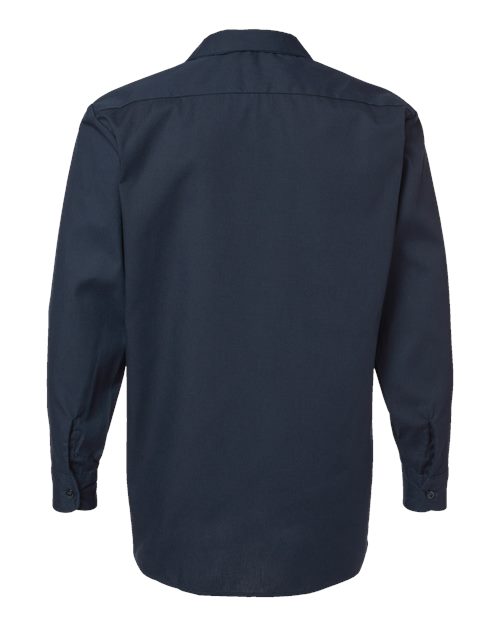 Dickies Men's Tall Industrial Long Sleeve Work Shirt L535T
