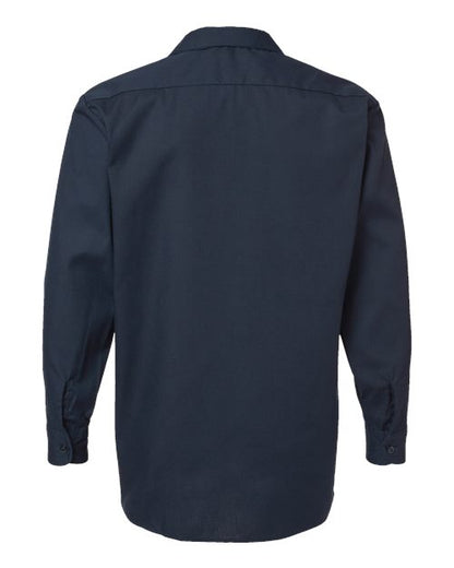 Dickies Men's Tall Industrial Long Sleeve Work Shirt L535T