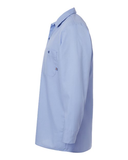 Dickies Men's Tall Industrial Long Sleeve Work Shirt L535T