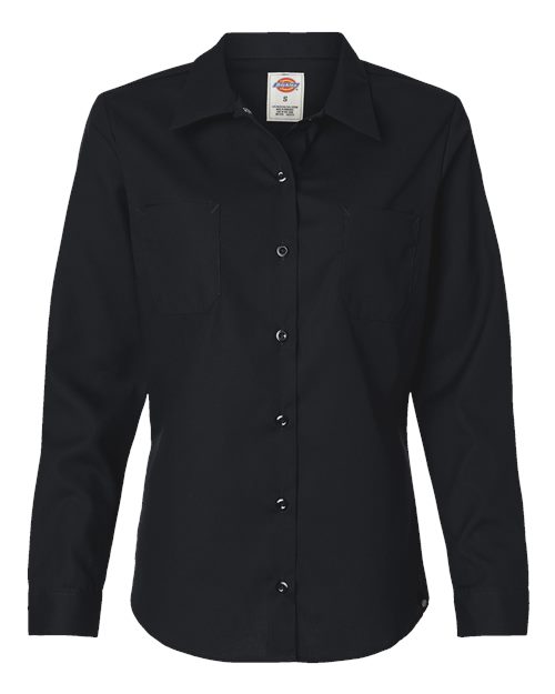 Dickies Women's Long Sleeve Industrial Work Shirt L5350