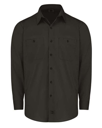 Dickies Men's Tall Industrial Worktech Ventilated Long Sleeve Work Shirt LL51T