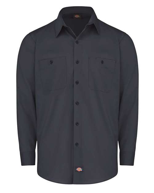 Dickies Men's Tall Industrial Worktech Ventilated Long Sleeve Work Shirt LL51T