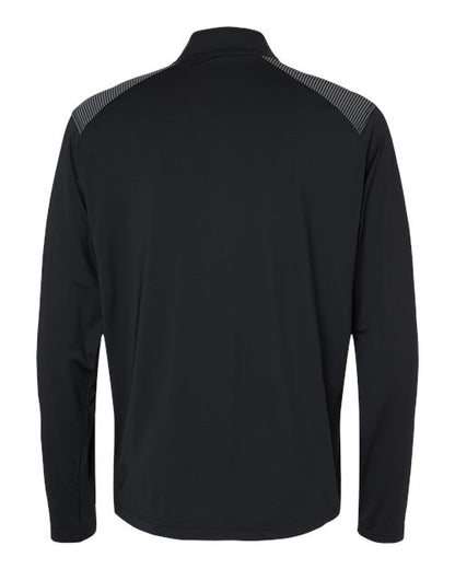 Adidas Men's Ultimate365 Lightweight Shoulder Stripe Quarter-Zip Pullover A520