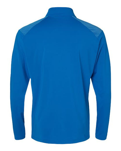Adidas Men's Ultimate365 Lightweight Shoulder Stripe Quarter-Zip Pullover A520